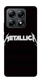 Чехол на Xiaomi 14T Metallica logo фото 1 Чехол на Xiaomi 14T Metallica logo фото 1 из 1