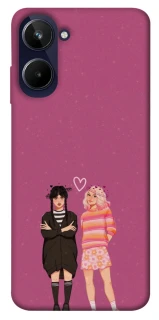 Чохол на Realme 10 4G Raven & Rainbow Wednesday фото 1 з 1