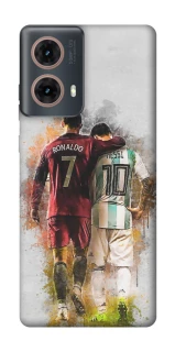 Чохол на Motorola Moto G85 Ronaldo та Messi фото 1 з 1