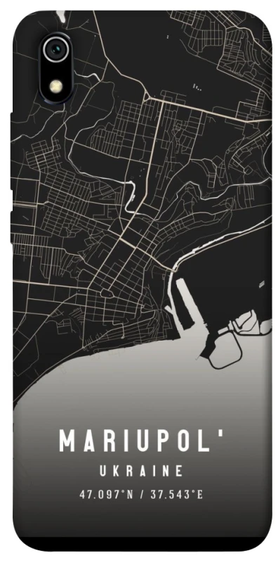 Чехол на Xiaomi Redmi 7A Mariupol map фото 1 из 1