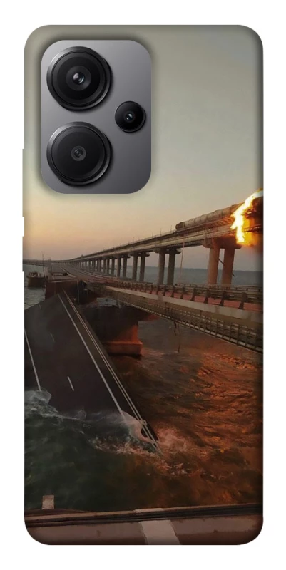 Чохол на Xiaomi Redmi Note 13 Pro+ Кримський міст втомився фото 1 з 1