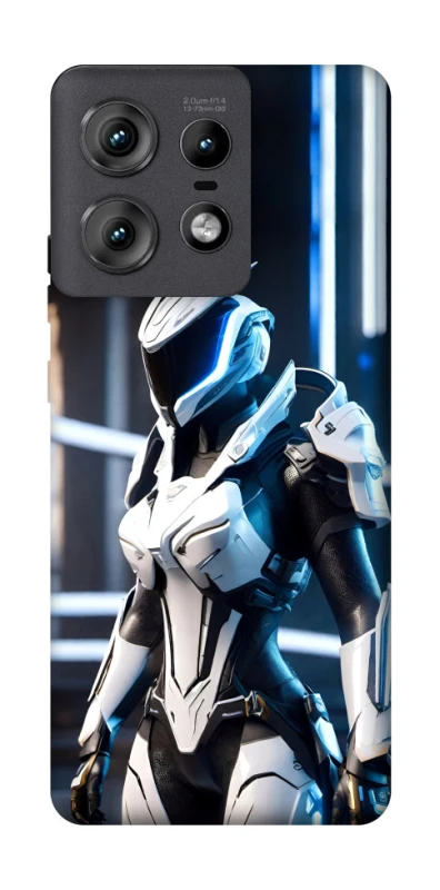 Чохол на Motorola Edge 50 Pro Cyber space girl ver.6 фото 1 з 1