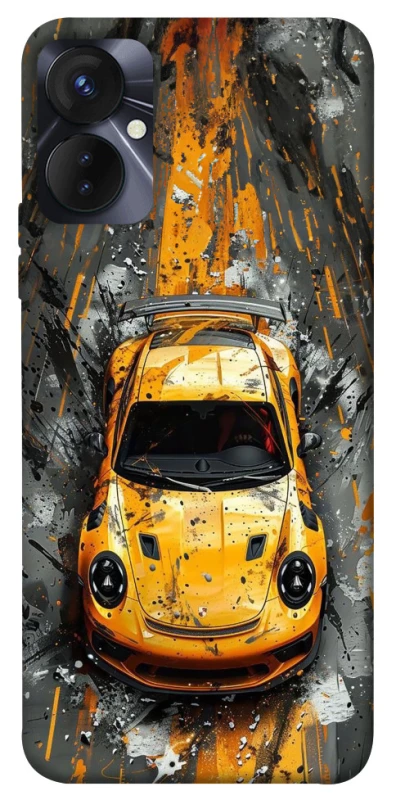 Чехол на TECNO Spark 9 Pro (KH7n) Drawn Porsche фото 1 из 1