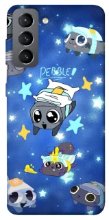 Чехол на Samsung Galaxy S21 FE Pebble kitten stars фото 1 из 1