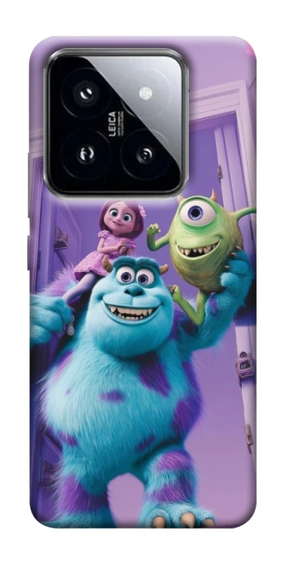 Чохол на Xiaomi 14 Pro Monsters friends фото 1 з 1