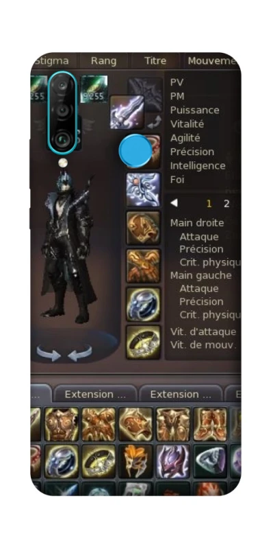 Чехол на Huawei P30 lite Character Menu ver.1 фото 1 из 1