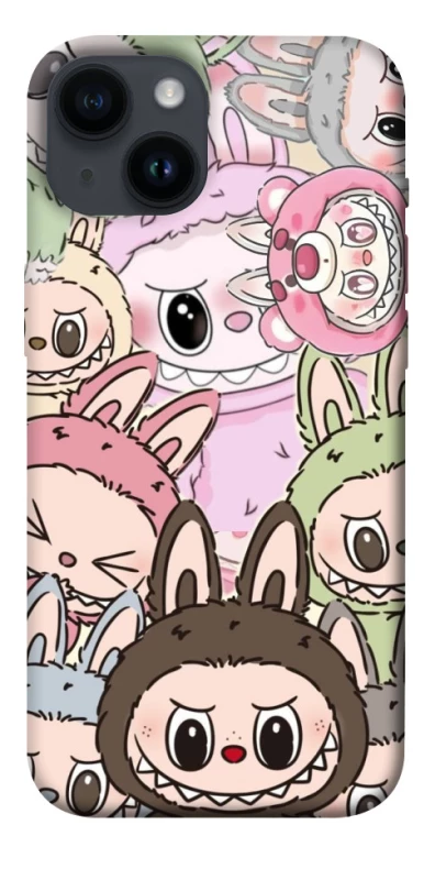 Чехол на Apple iPhone 14 (6.1") All Labubu 3 фото 1 из 1