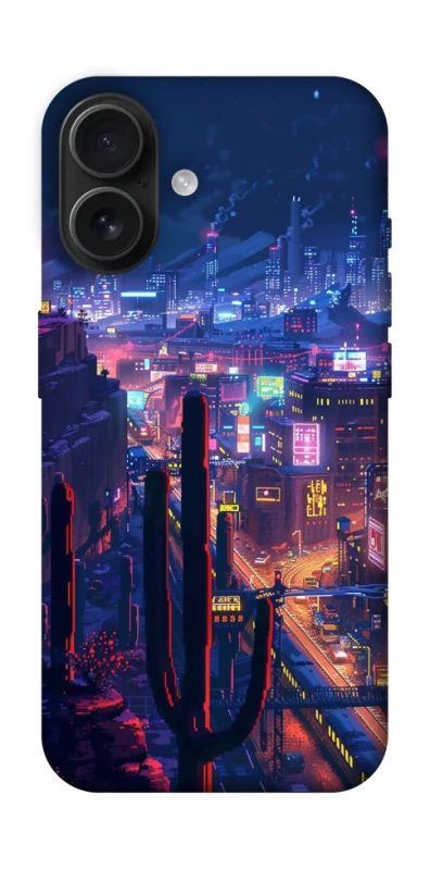 Чехол на Apple iPhone 16 Night city фото 1 из 1
