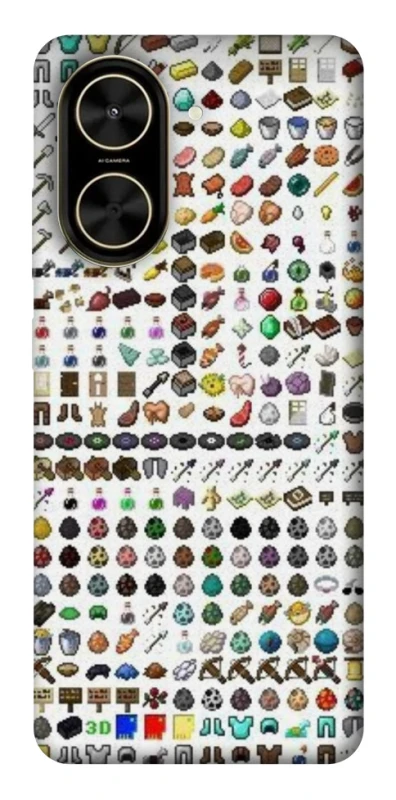 Чохол на Xiaomi Poco C71 Minecraft v2 фото 1 з 1