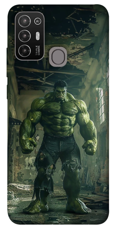 Чохол на ZTE Blade A52 Angry Hulk фото 1 з 1