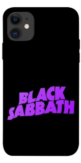 Чехол на Apple iPhone 11 (6.1") Black Sabbath logo ver.1 фото 1 из 1