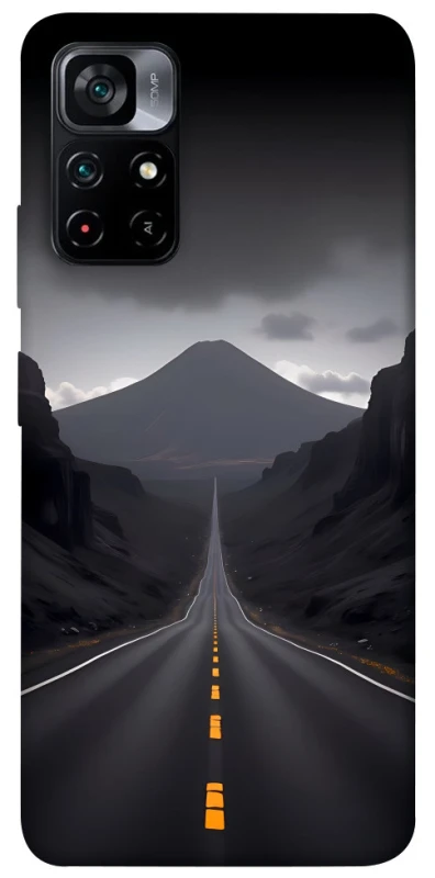 Чехол на Xiaomi Poco M4 Pro 5G Black mountains фото 1 из 1