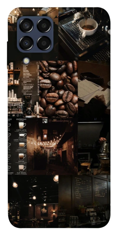Чехол на Samsung Galaxy M33 5G Coffee collage ver.1 фото 1 из 1