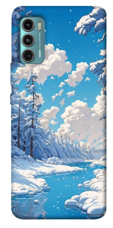 Чехол на Motorola Moto G60 Winter art фото 1 из 1