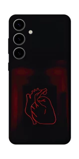 Чехол на Samsung Galaxy S25 Красное сердце фото 1 из 1