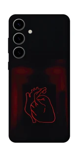 Чехол на Samsung Galaxy S25 FE Красное сердце фото 1 из 1