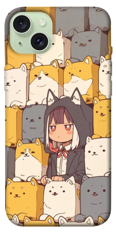 Чохол на Apple iPhone 15 Plus (6.7") Like a cat фото 1 з 1