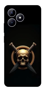 Чохол на Realme Note 50 5G Golden Skull фото 1 з 1