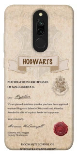 Чехол на Xiaomi Redmi 8 The Hogwarts acceptance letter фото 1 из 1