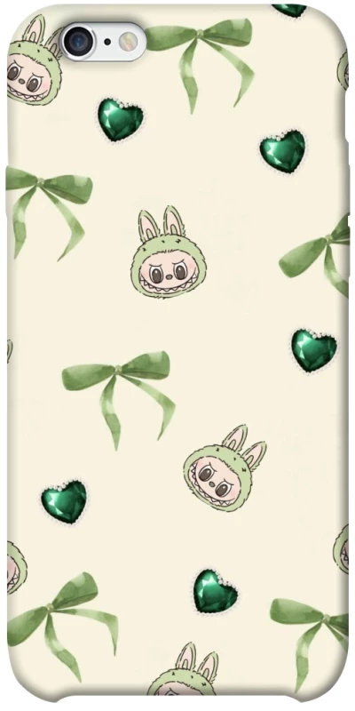 Чохол на Apple iPhone 6/6s plus (5.5") Labubu Green Heart фото 1 з 1