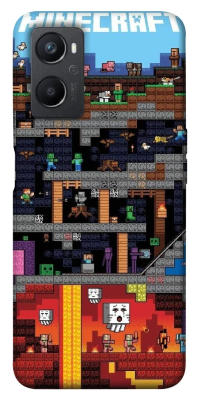 Чохол на Oppo A96 Minecraft фото 1 з 1