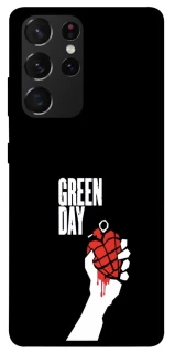 Чехол на Samsung Galaxy S21 Ultra Green Day logo фото 1 Чехол на Samsung Galaxy S21 Ultra Green Day logo фото 1 из 1