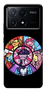Чехол на Xiaomi Poco X6 My Little Pony ver.4 фото 1 из 1