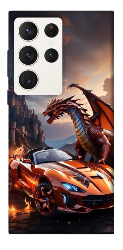 Чохол на Samsung Galaxy S23 Ultra Сar and dragon фото 1 з 1