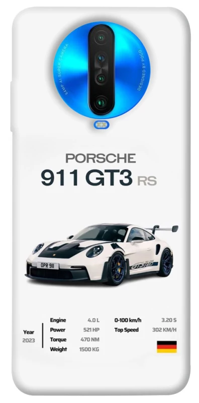Чехол на Xiaomi Poco X2 Porsche 911 GT3 фото 1 из 1