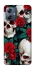 Чохол на Motorola Moto G54 Power skull and rose фото 1 з 1