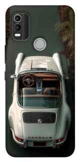 Чехол на Nokia C21 Plus White porsche фото 1 из 1