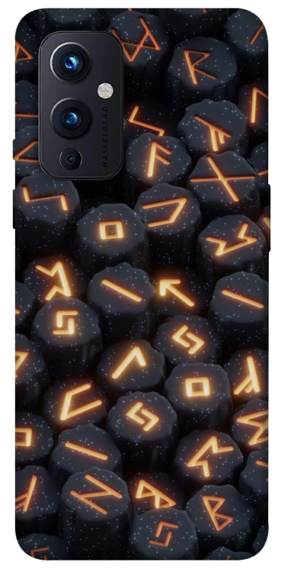 Чехол на OnePlus 9 Огненые руны фото 1 из 1