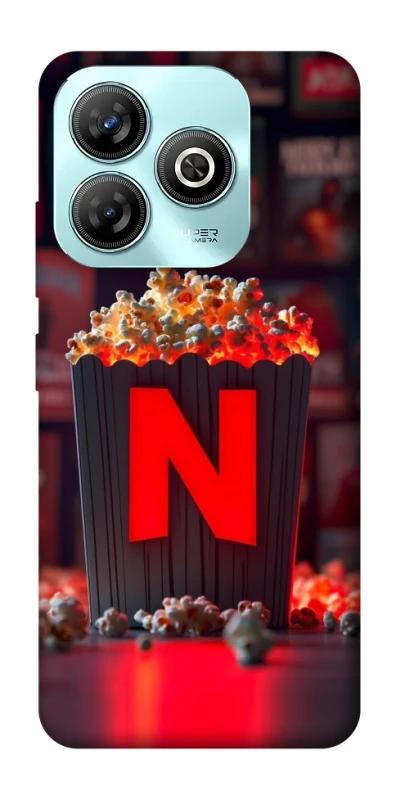 Чехол на ZTE Blade A75 4G Netflix and popcorn фото 1 из 1