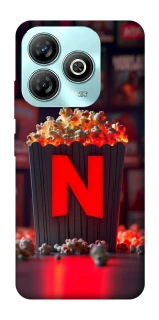 Чехол на ZTE Blade A75 4G Netflix and popcorn фото 1 из 1