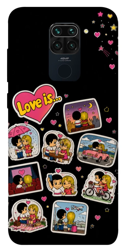 Чохол на Xiaomi Redmi Note 9 / Redmi 10X Love is ver.3 фото 1 з 1