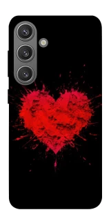 Чехол на Samsung Galaxy S24 Splash heart фото 1 из 1
