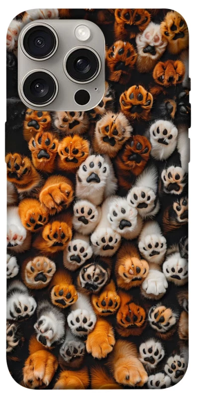 Чехол на Apple iPhone 15 Pro Max (6.7") Сat paws фото 1 из 1