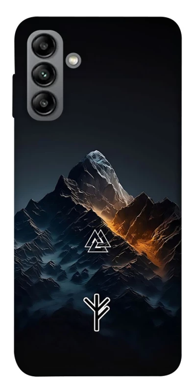 Чехол на Samsung Galaxy A04s Руны в горах фото 1 из 1