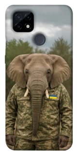 Чохол на Realme C21 Слон захисник фото 1 з 1