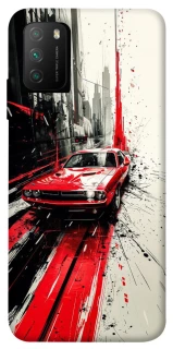Чехол на Xiaomi Poco M3 Painted Mustang фото 1 из 1
