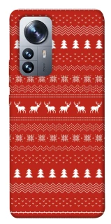 Чехол на Xiaomi 12 / 12X Новогодний v12 фото 1 из 1