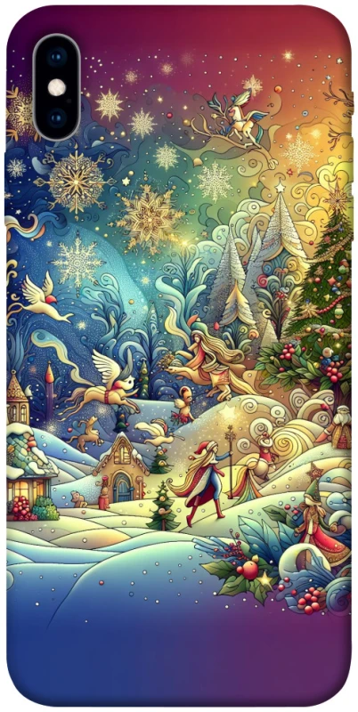 Чохол на Apple iPhone X (5.8") Christmas spirit ver.13 фото 1 з 1