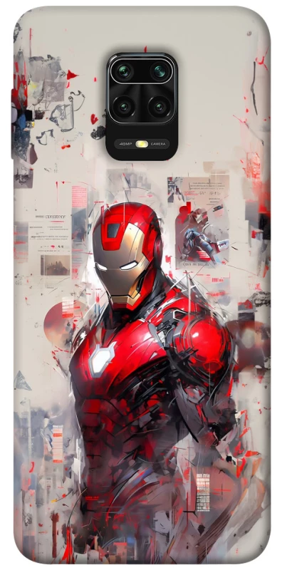 Чехол на Xiaomi Redmi Note 9s / Note 9 Pro / Note 9 Pro Max Ironman фото 1 из 1