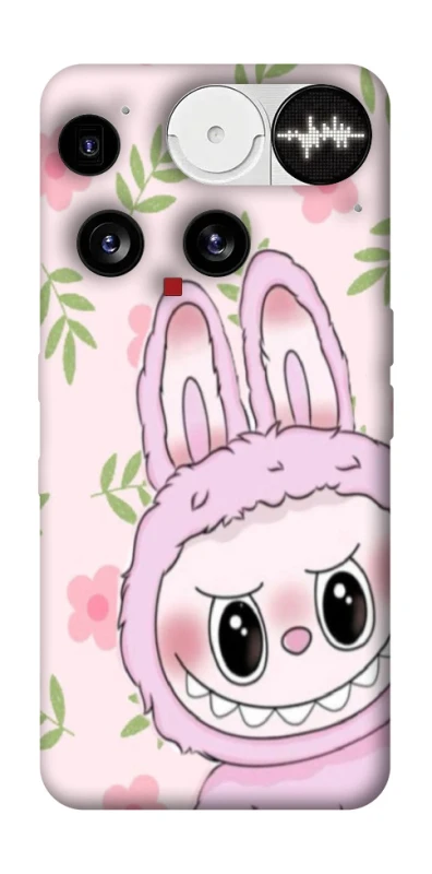 Чохол на Nothing Phone (3) Blossom Pink Labubu фото 1 з 1