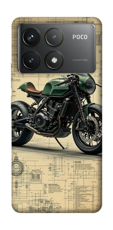 Чохол на Xiaomi Poco F6 Pro Bike model фото 1 з 1