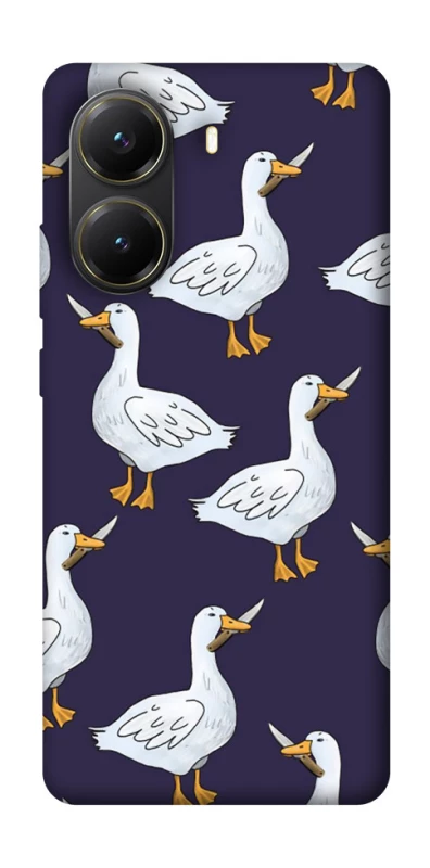 Чохол на Xiaomi Poco X7 Pro Гуси з претензією фото 1 з 1