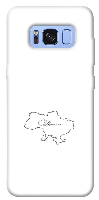 Чехол на Samsung G950 Galaxy S8 Ukraine map фото 1 из 1