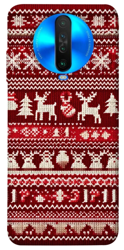Чохол на Xiaomi Poco X2 Christmas jumper ver.2 фото 1 з 1