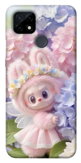 Чохол на Realme C21 Labubu & Flowers ver.1 фото 1 з 1
