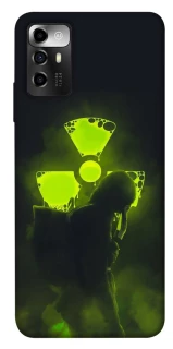 Чехол на ZTE Blade A72 Радиация v2 фото 1 из 1